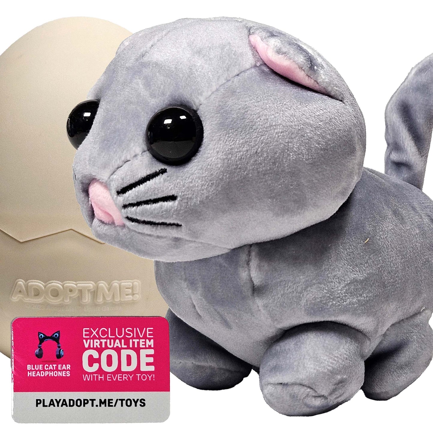 Adopt Me Surprise Plush Pets - Cat & Blue Cat Ear Headphones Code