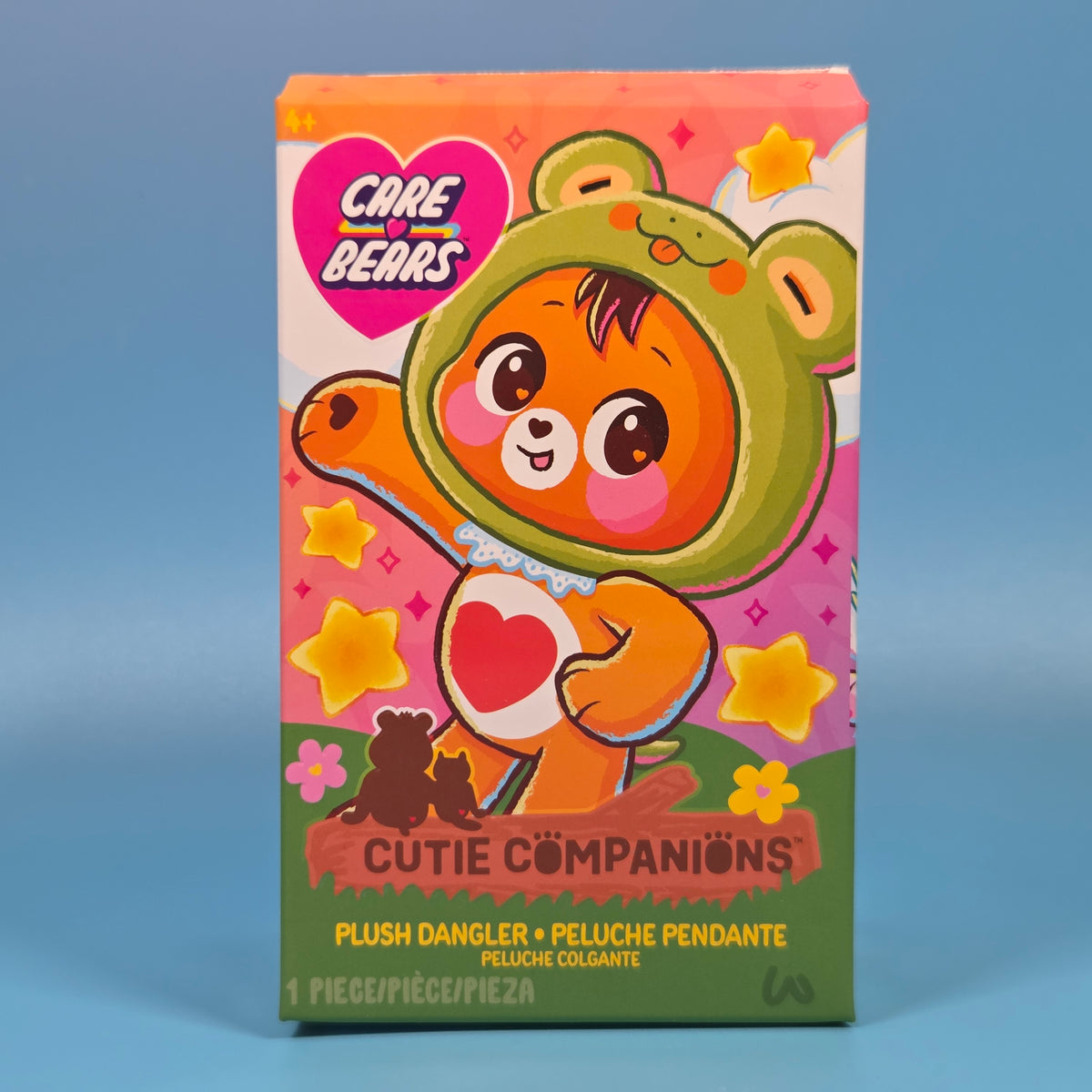 Care Bears Cutie Companions Plush Charm - Cheer Bear