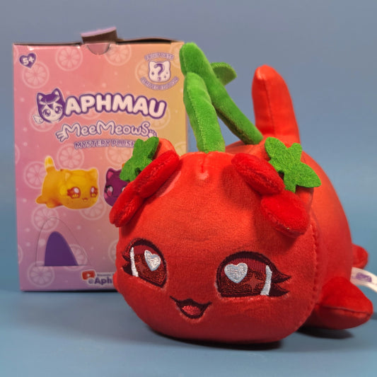 Aphmau MeeMeows Mini Plush Fruit Cats - Cherry