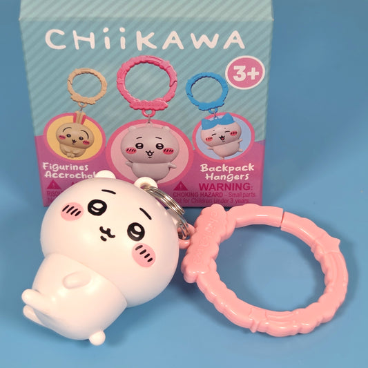Just Toys Chiikawa Backpack Hangers - Chiikawa (Sitting)