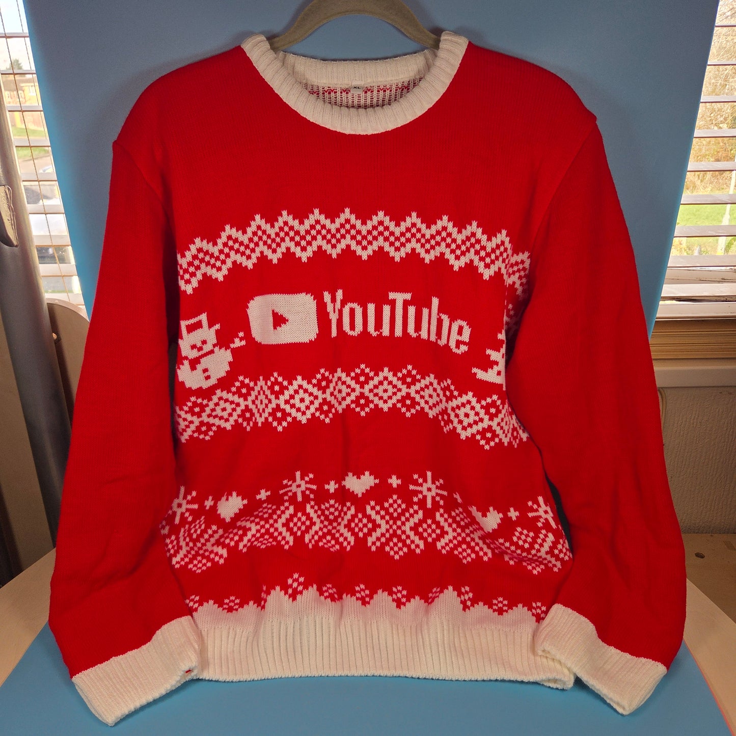 Official YouTube Christmas Jumper XL - 2025 Creators Only Limited Edition