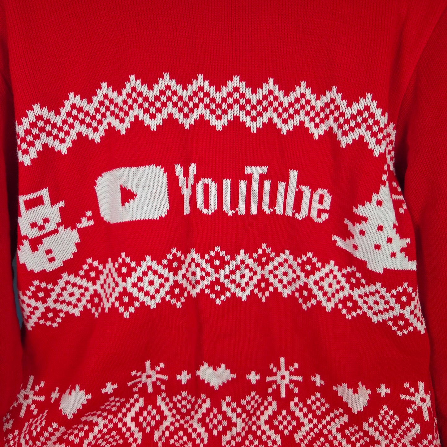 Official YouTube Christmas Jumper XL - 2025 Creators Only Limited Edition
