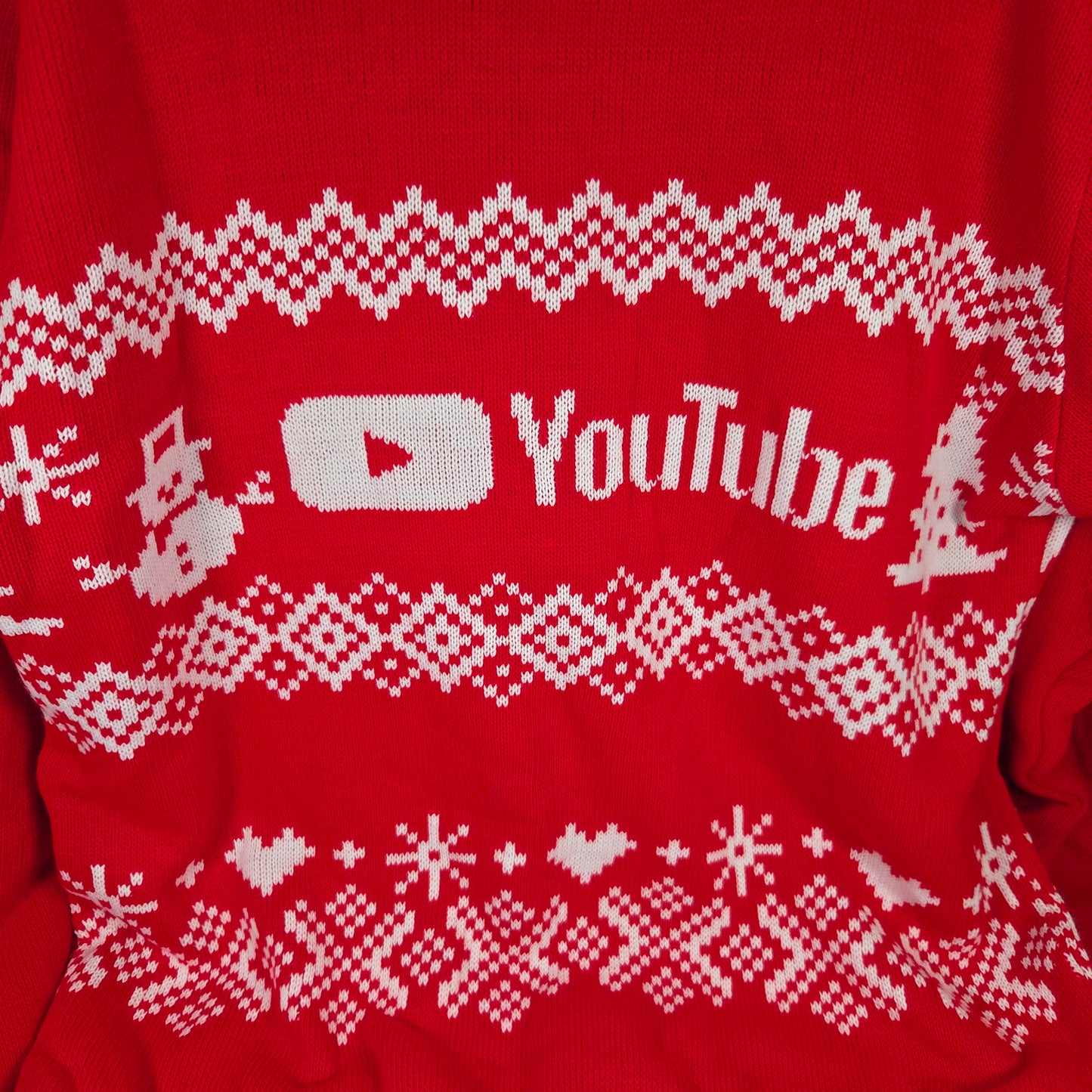 Official YouTube Christmas Jumper XL - 2025 Creators Only Limited Edition