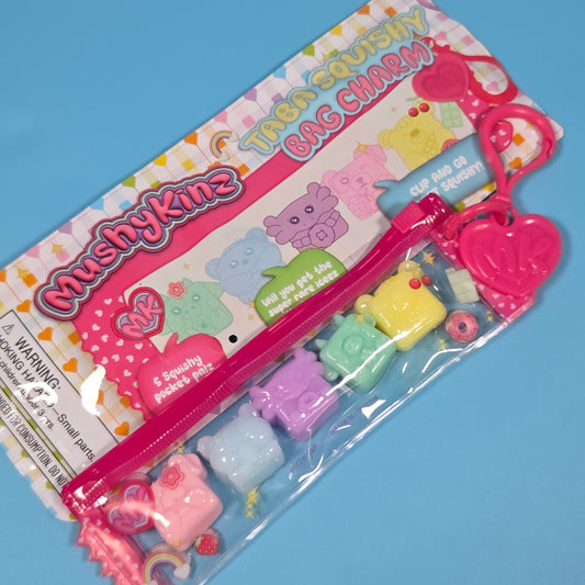 MushyKinz Taba Squishy Bag Charm - Commons
