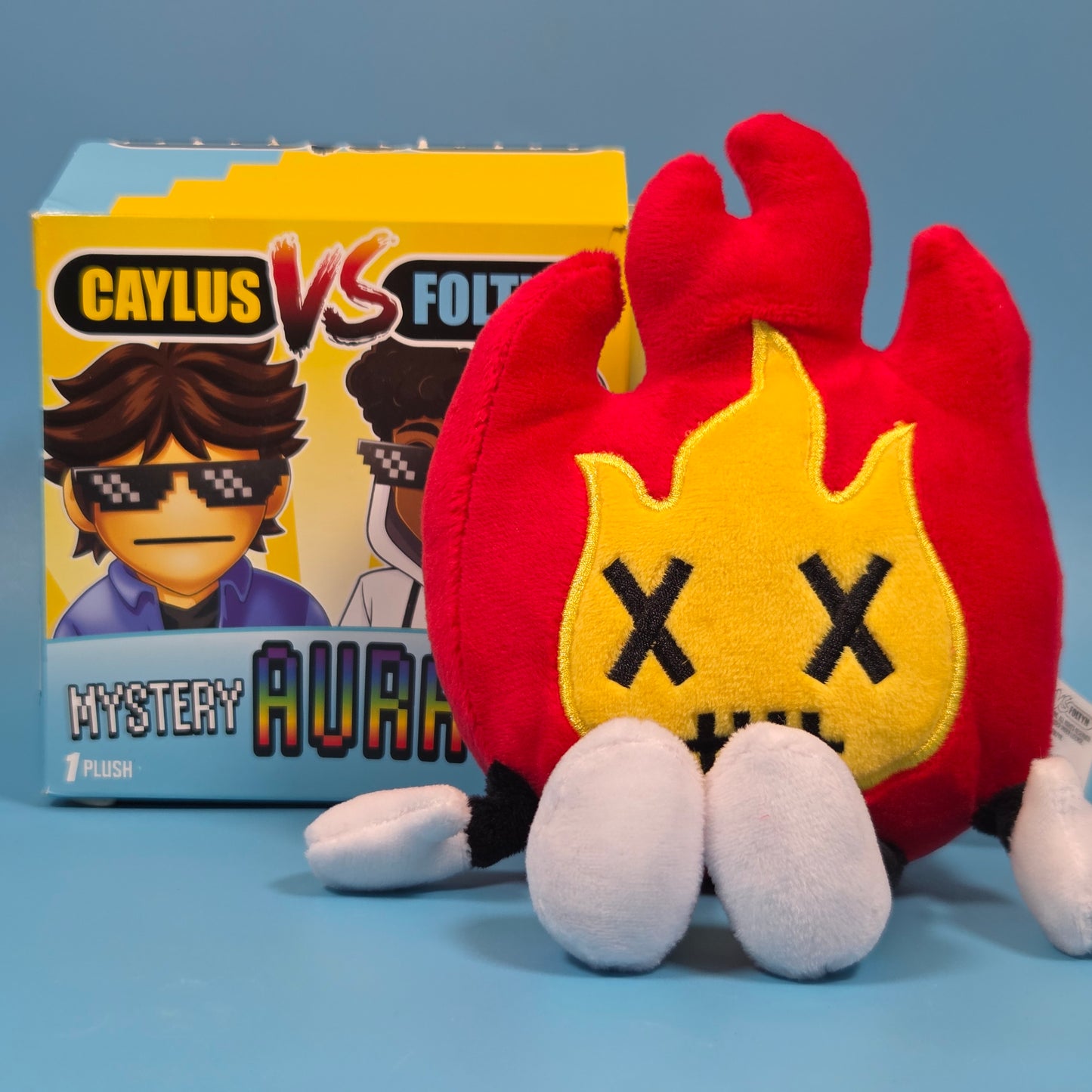 Caylus vs Foltyn Mystery Aura Plush - Cooked