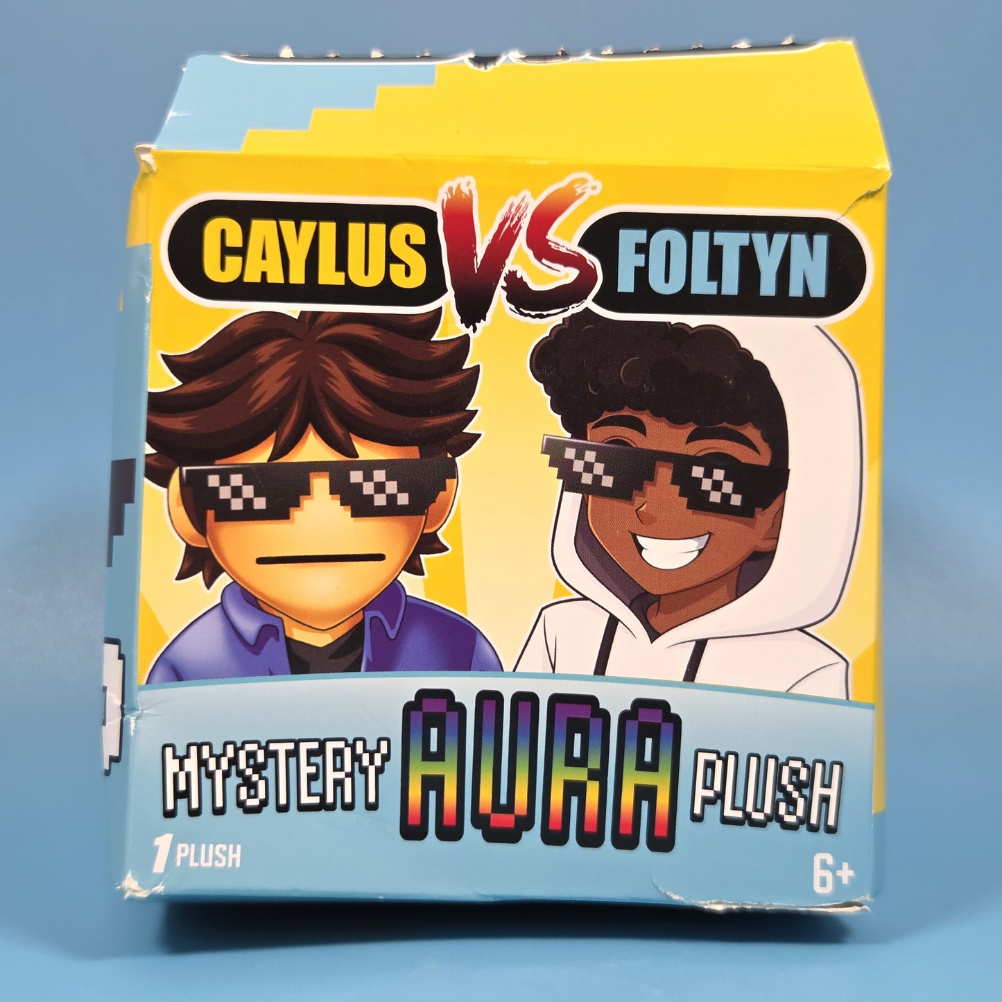 Caylus vs Foltyn Mystery Aura Plush - Cooked