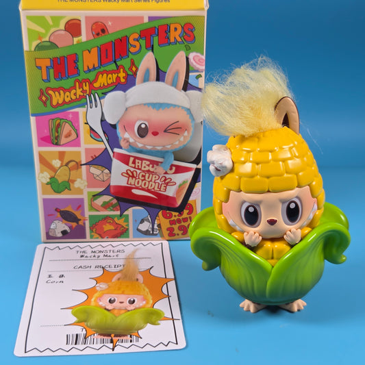 POP MART Labubu The Monsters Wacky Mart - Corn