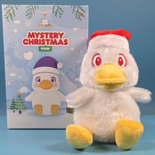 Floofo Mystery Christmas Plush Duck - Crimson (Chase)