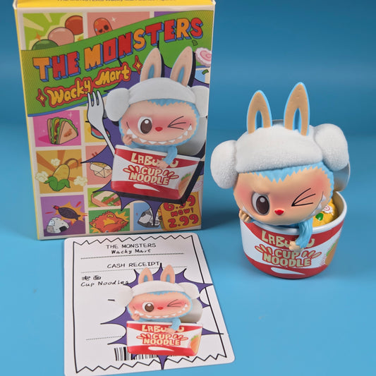 POP MART Labubu The Monsters Wacky Mart - Cup Noodles