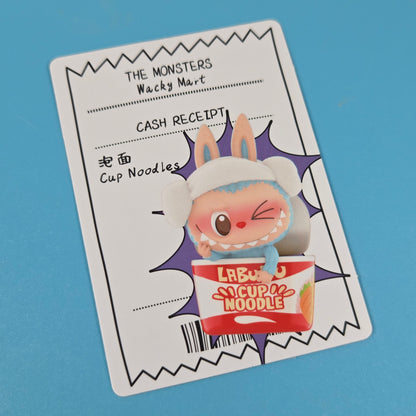 POP MART Labubu The Monsters Wacky Mart - Cup Noodles