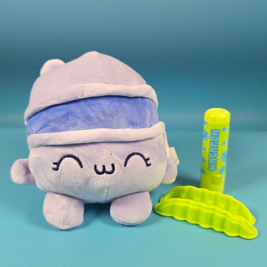 Stuffs Plush Toy and Matching Lip Balm Set - Cupcake