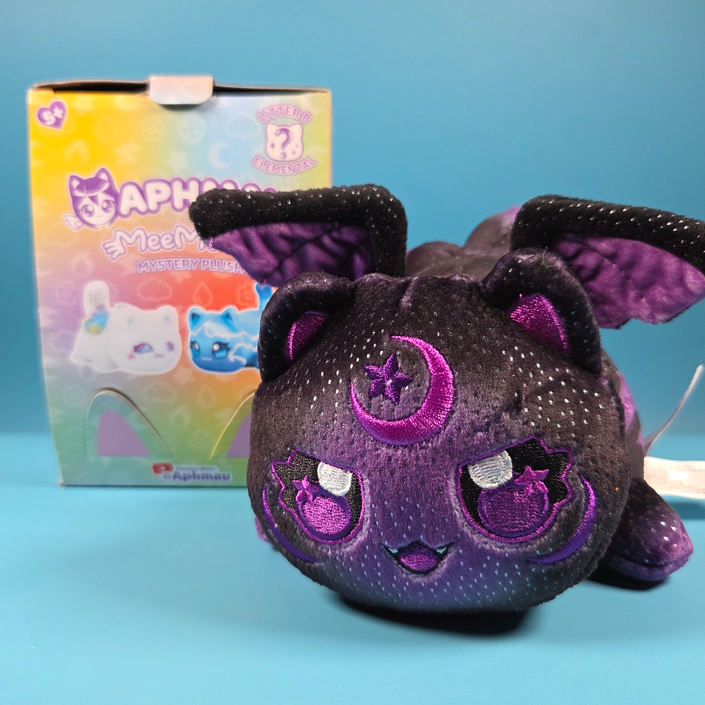 Aphmau MeeMeows Mystery Plush Elemental - Dark Cat – Mini Mysterys
