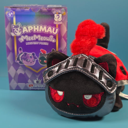 Aphmau MeeMeows Plush Royals Litter 9 - Dark Knight Cat