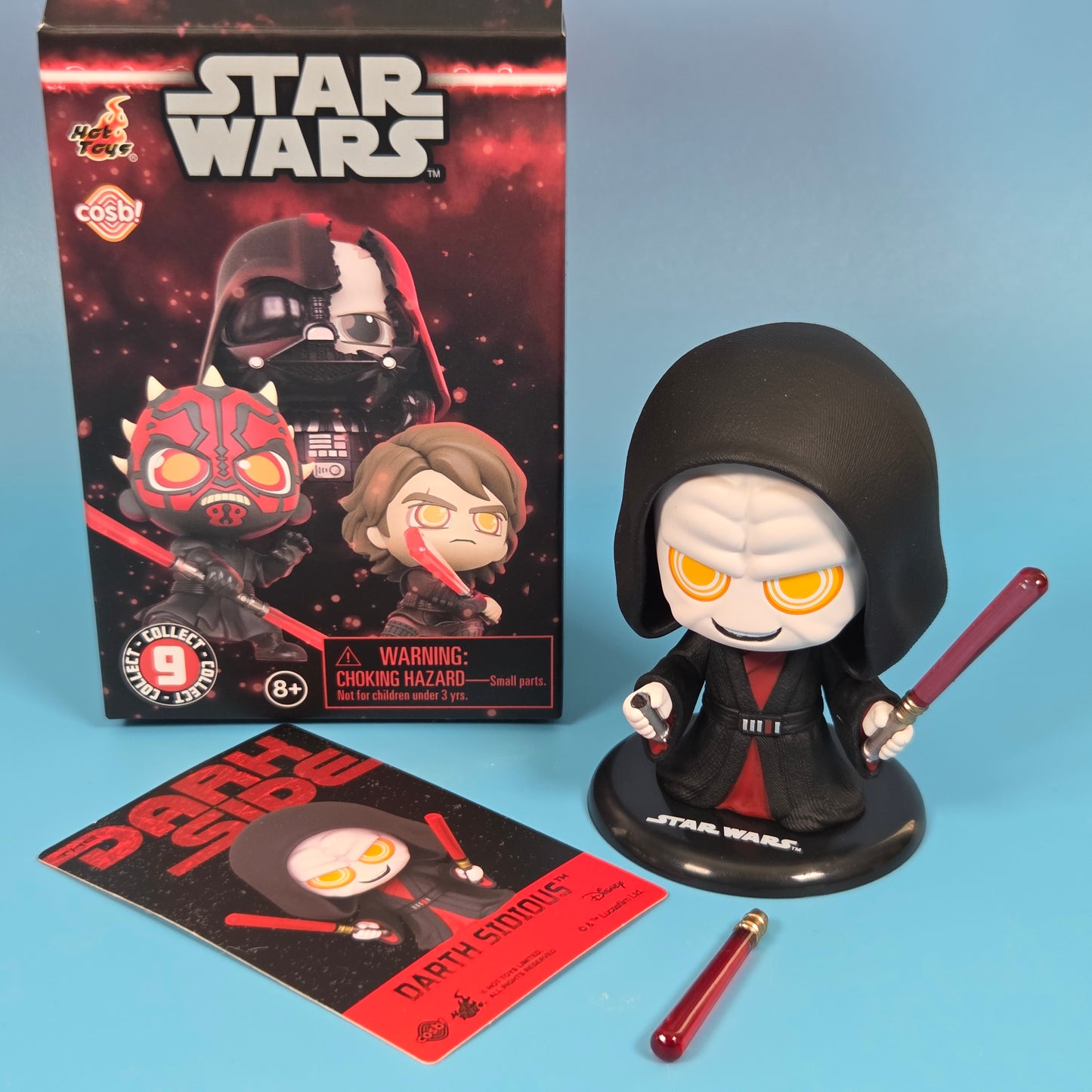 Cosbi x Star Wars Bobble-Head Collection - Darth Sidious (Broken)