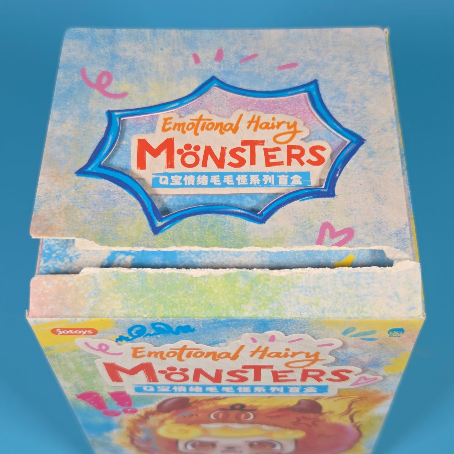 JOTOYS Q.kid Emotional Hairy Monsters Plush Charm - Delight