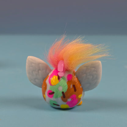 Hasbro Furby Minis - Donut Themed Pair inc Classic Ring