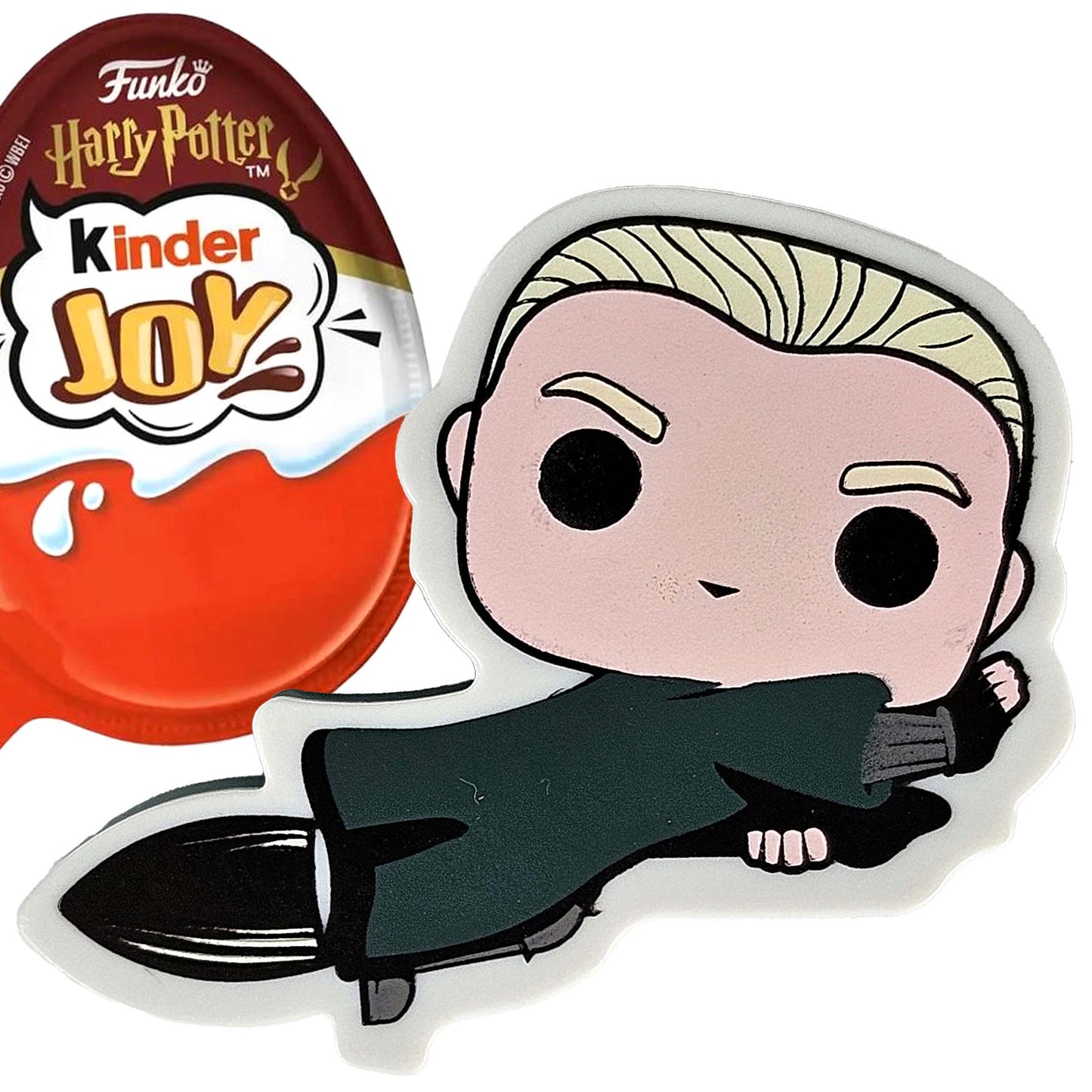 Funko Harry Potter Kinder Joy Series 2 - Draco Malfoy Cable Hugger (VT403)