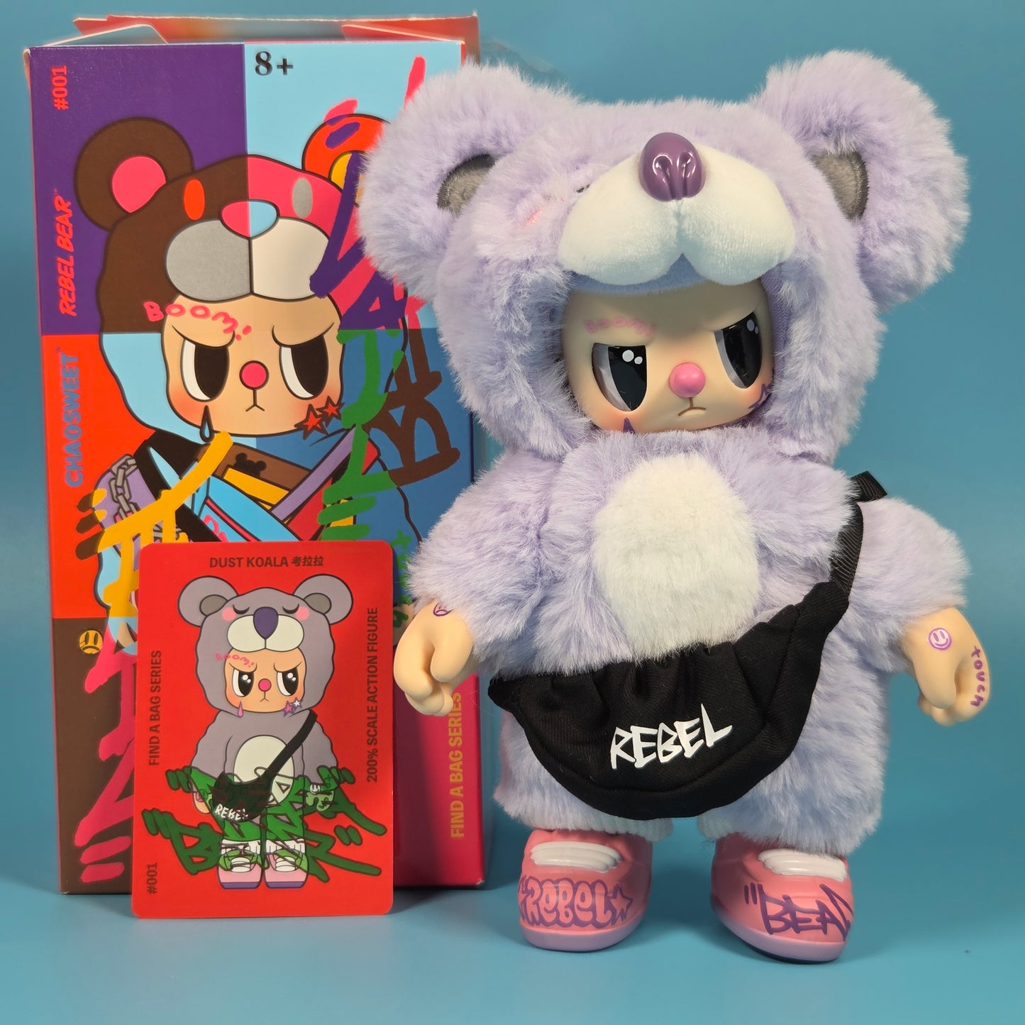 Rebel Bears Find a Bag Series Plush Figures - Dust Koala