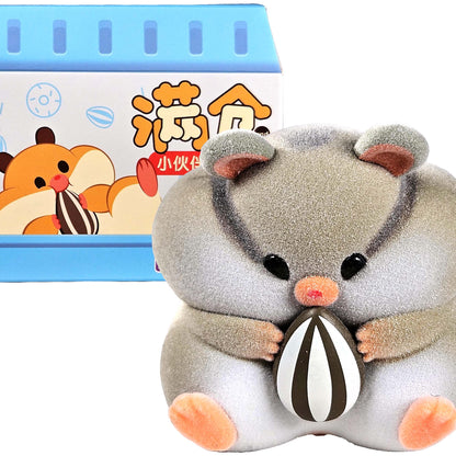 Hamster Daily Life Series Art Toy Eat Sunflower Seeds – Mini