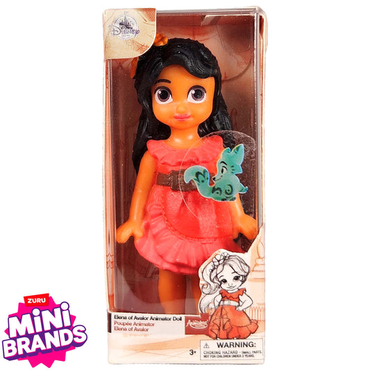 Disney Mini Brands Series 3 Toy Miniatures - Elena of Avalor Doll (Animators Collection)