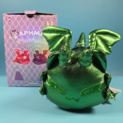 Aphmau MeeMeows Mystery Plushie Gemstone Dragons - Emerald Cat