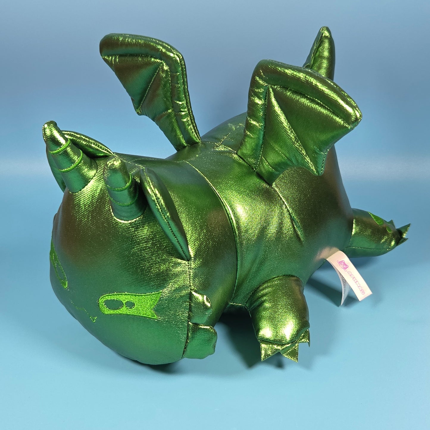 Aphmau MeeMeows Gemstone Dragons Classic Plush 11" - Emerald Cat