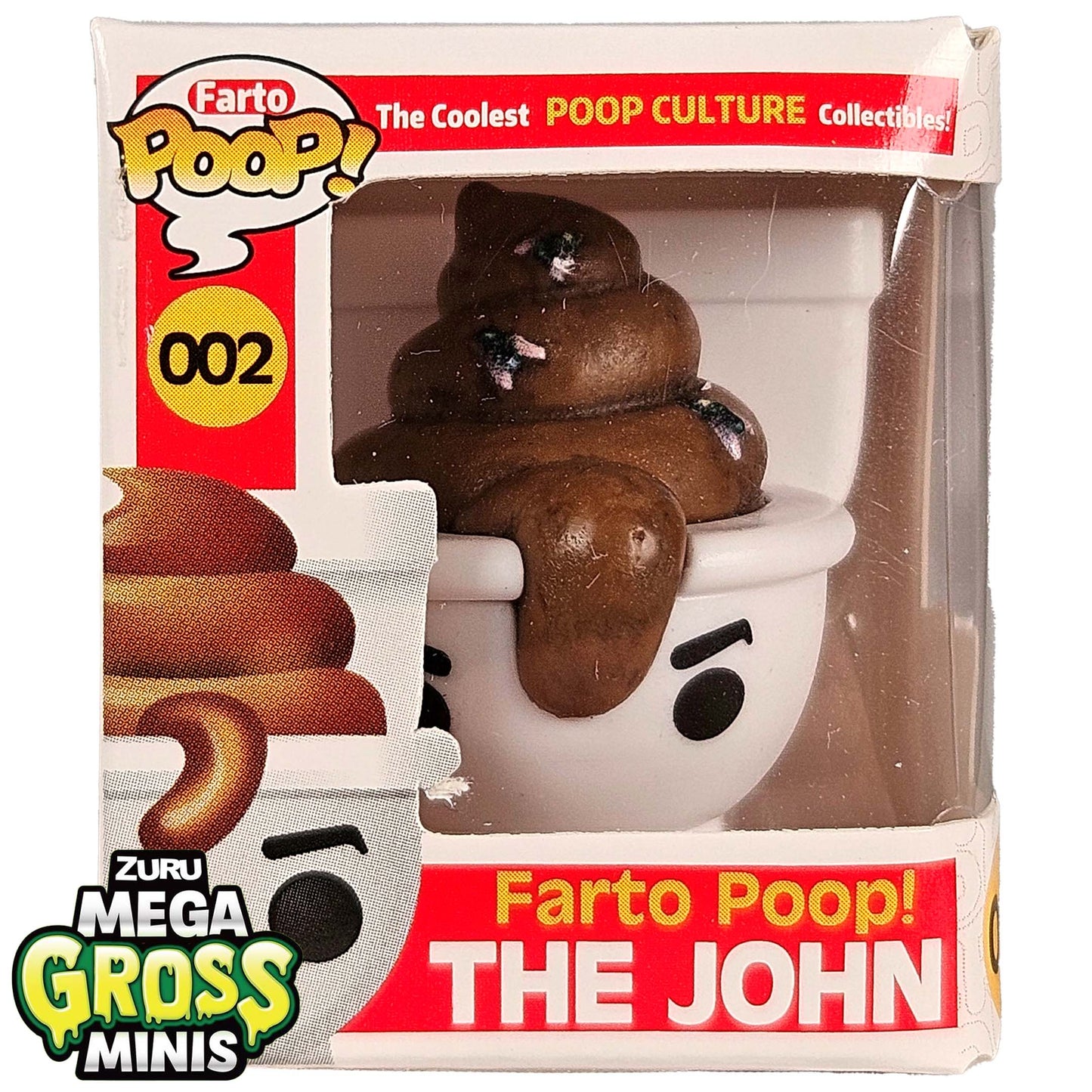 Mega Gross Minis Series 2 Miniatures - Farto Poop - The John