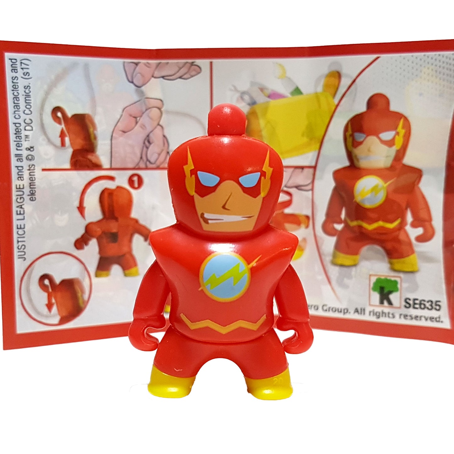 Justice League Kinder Surprise Figures (2018) - The Flash (SE635)