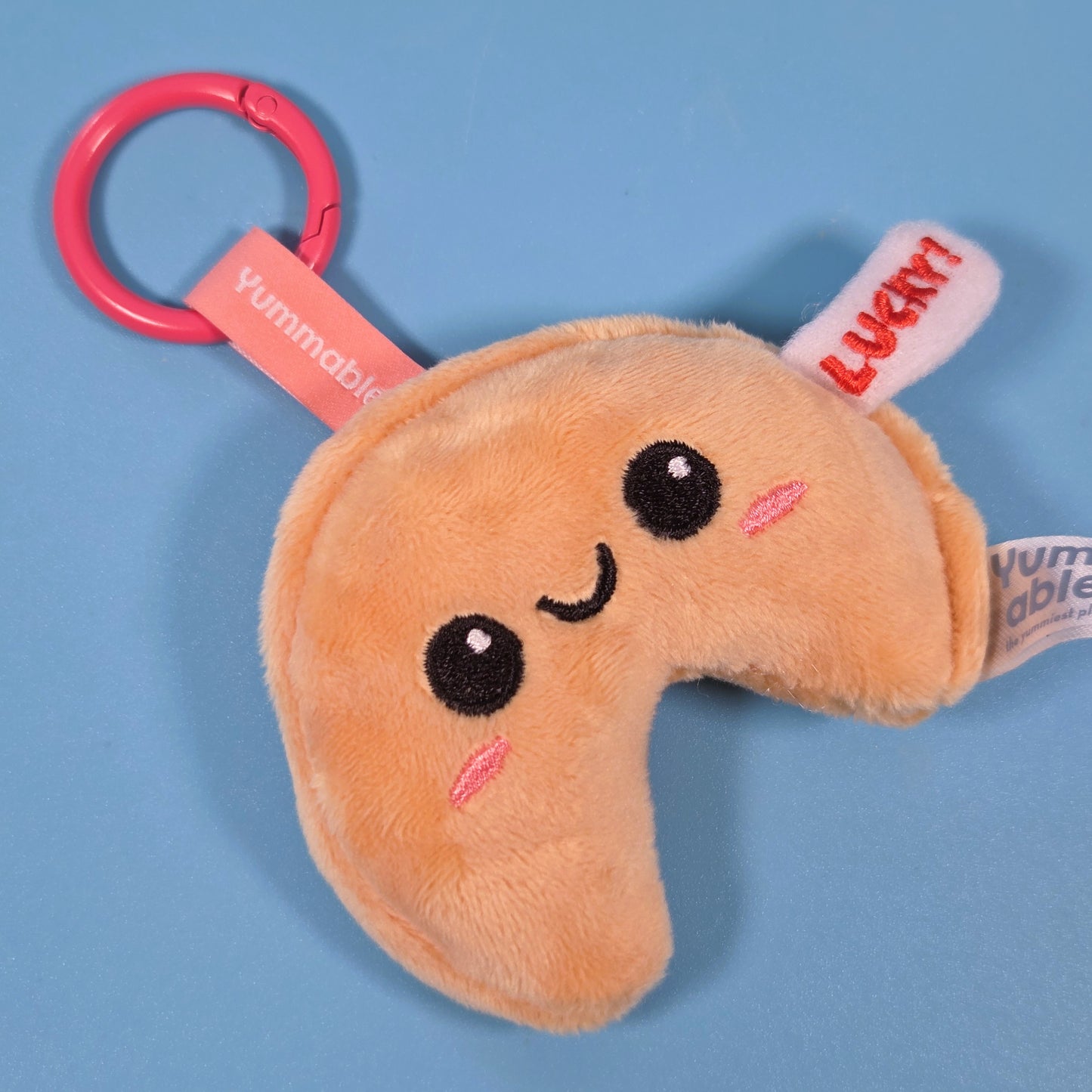 Yummables Bento Besties Plushie Keychain - Fortune Cookie