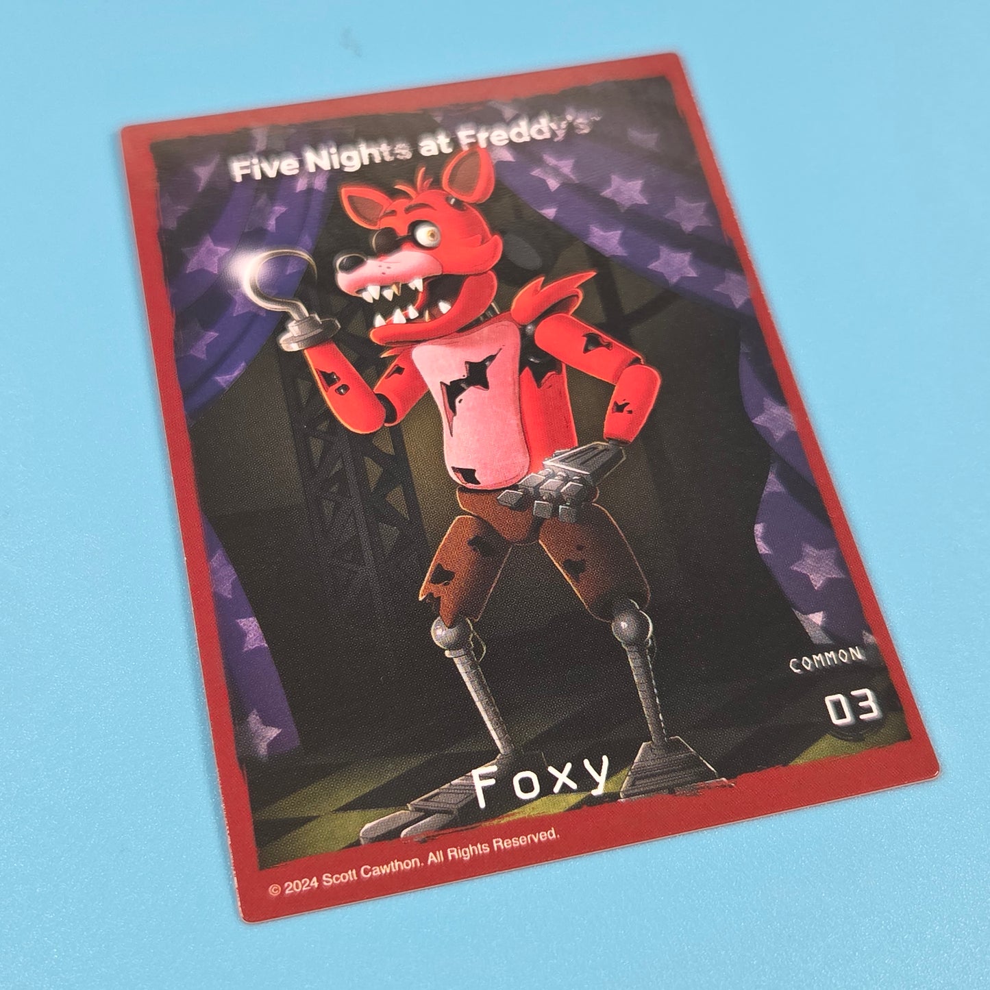 Five Nights at Freddys Faz's Fizzy Station - Foxy Card #03