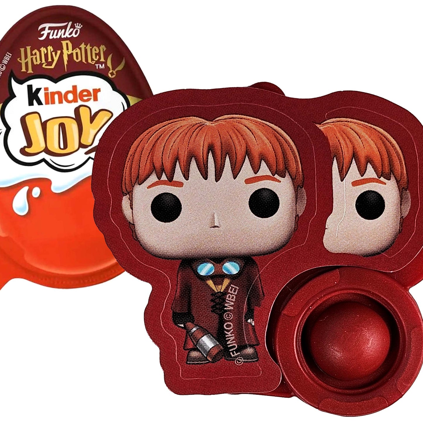 Funko Harry Potter Kinder Joy Series 2 - Fred & George Weasley Popper (VT406)