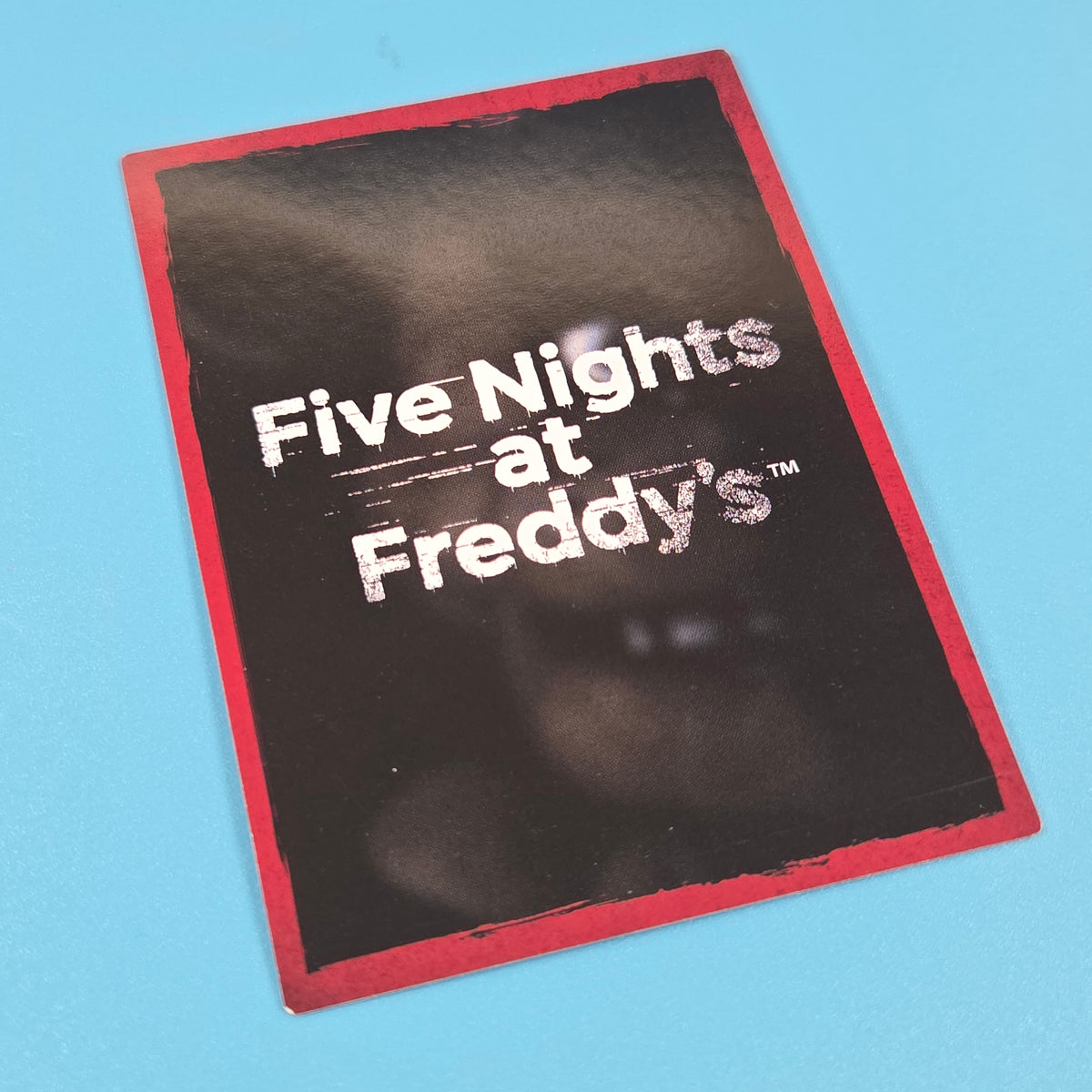 Faz Card Five Nights at Freddys Faz's Fizzy Station - Freddy Fazbear Card #01 ...