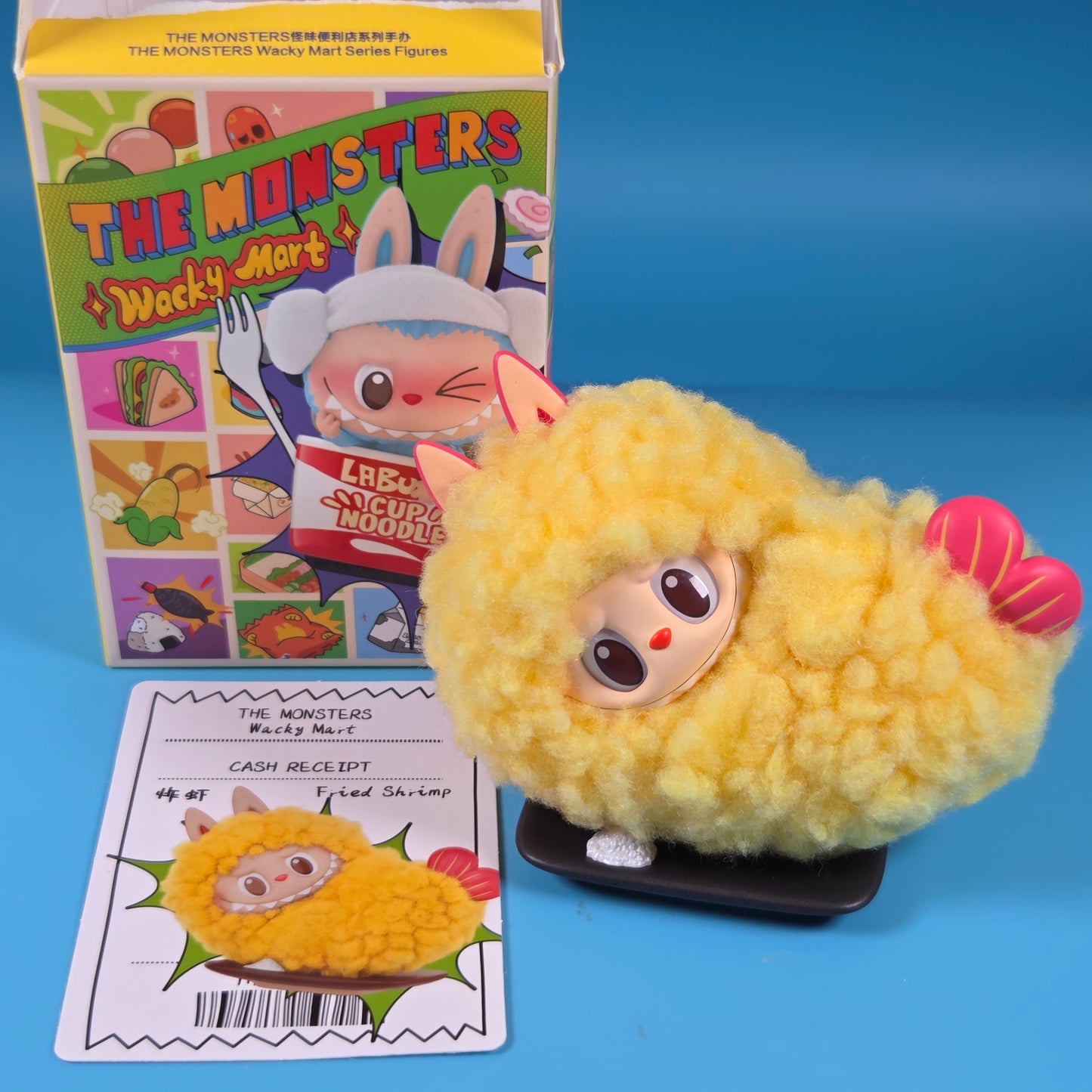POP MART Labubu The Monsters Wacky Mart - Fried Shrimp