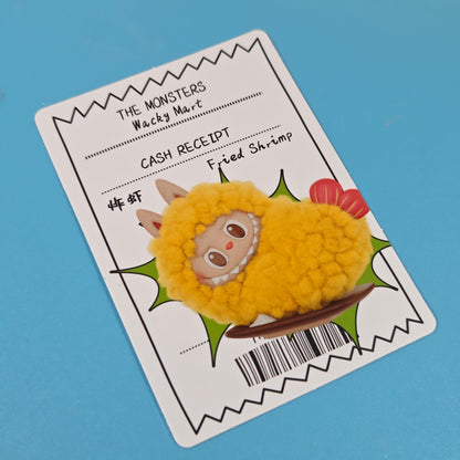 POP MART Labubu The Monsters Wacky Mart - Fried Shrimp