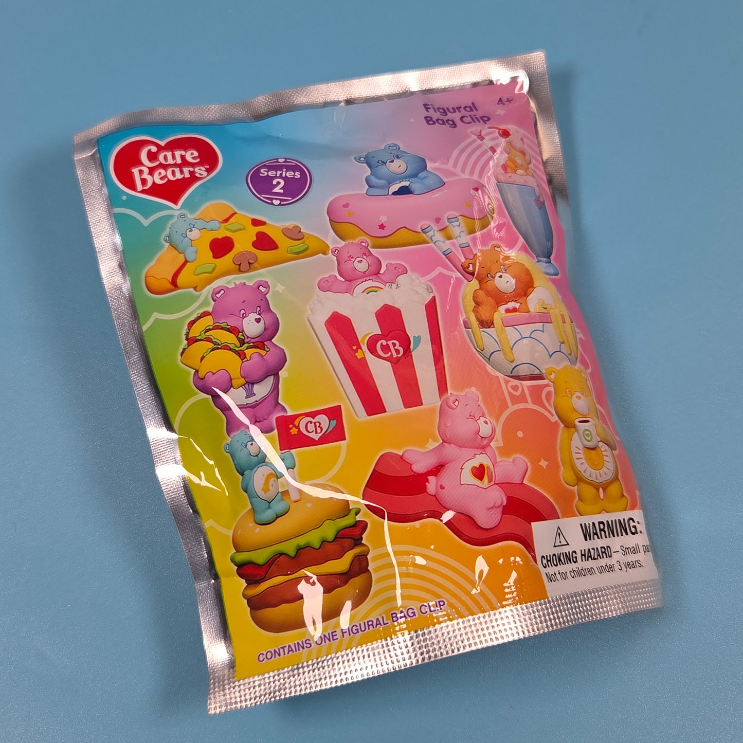 Monogram Care Bears Bag Clip S2 - Friend Bear (Milkshake)