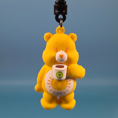 Monogram Care Bears Bag Clip S2 - Funshine Bear (Coffee)