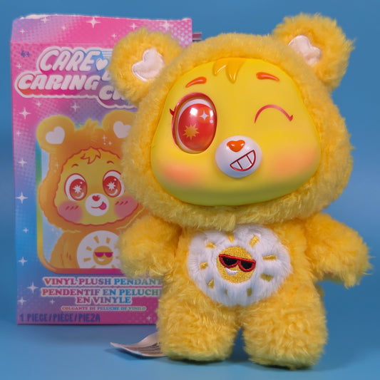 Care Bears Caring Cuties Plush Danglers - Funshine Bear