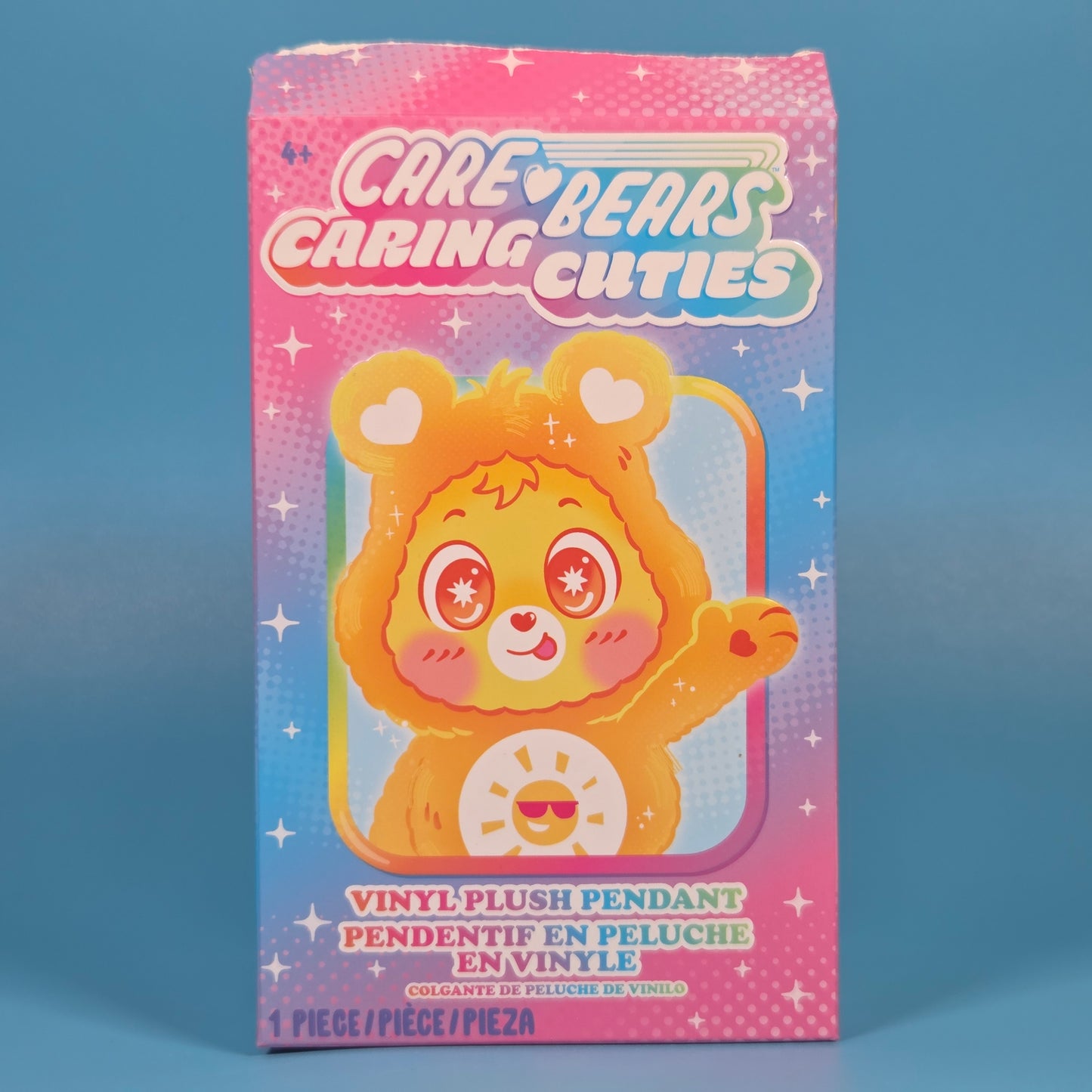 Care Bears Caring Cuties Plush Danglers - Funshine Bear