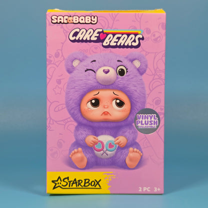 Starbox Sad Baby Care Bears Plush Keychains - Funshine Bear