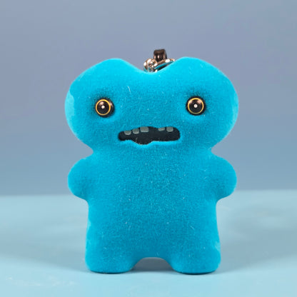 Fugglers Bag Clip - Gaptooth McGoo (Blue Flocked)