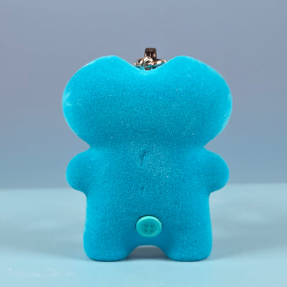 Fugglers Bag Clip - Gaptooth McGoo (Blue Flocked)