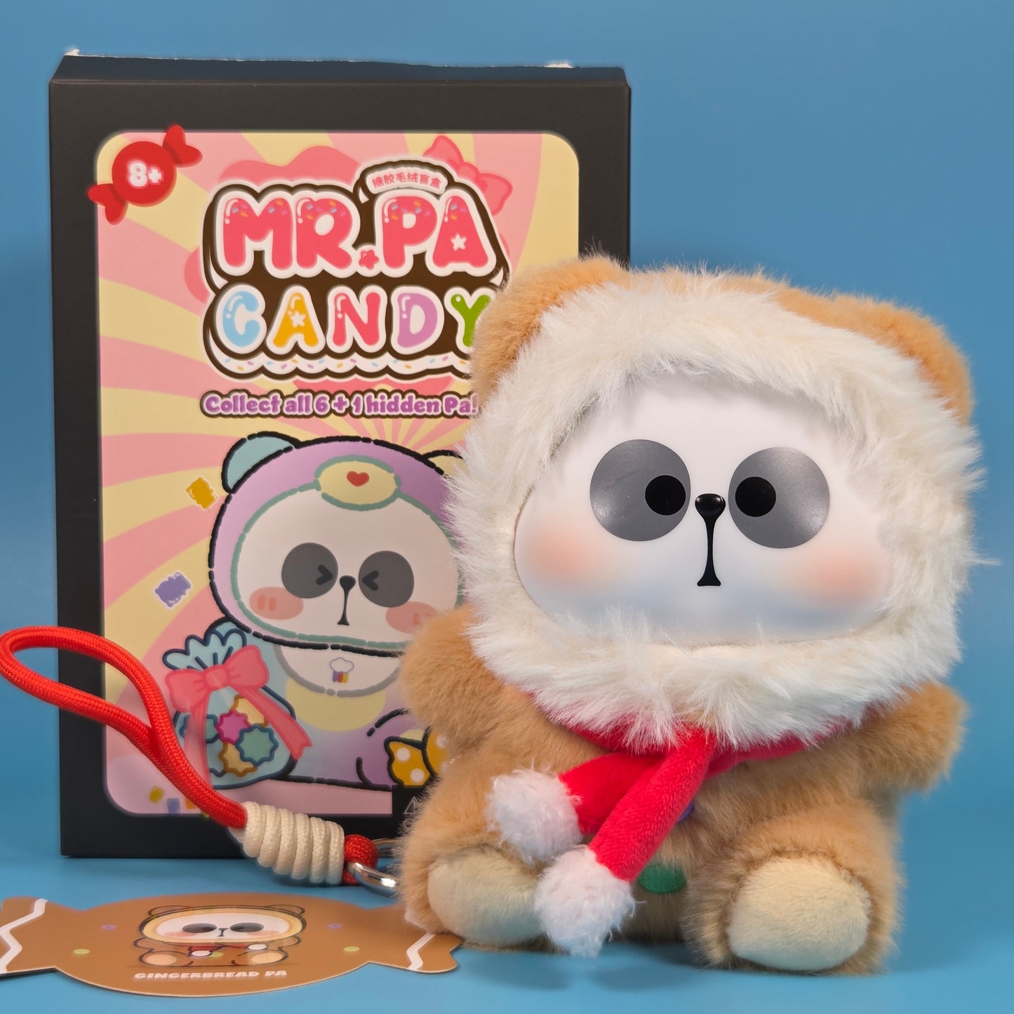 Toy City Mr. PA Candy Plush Charm - Gingerbread Pa