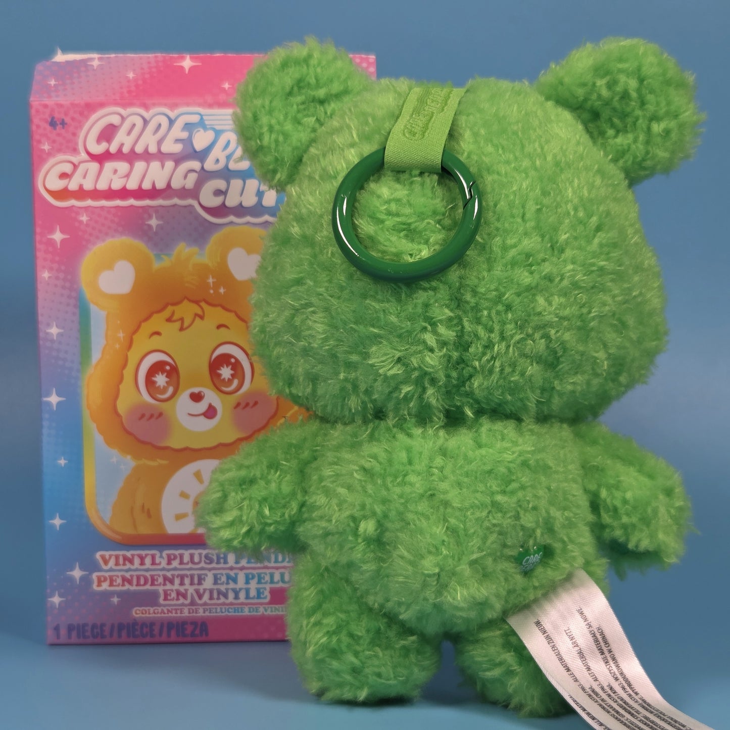 Care Bears Caring Cuties Plush Danglers - Good Luck Bear