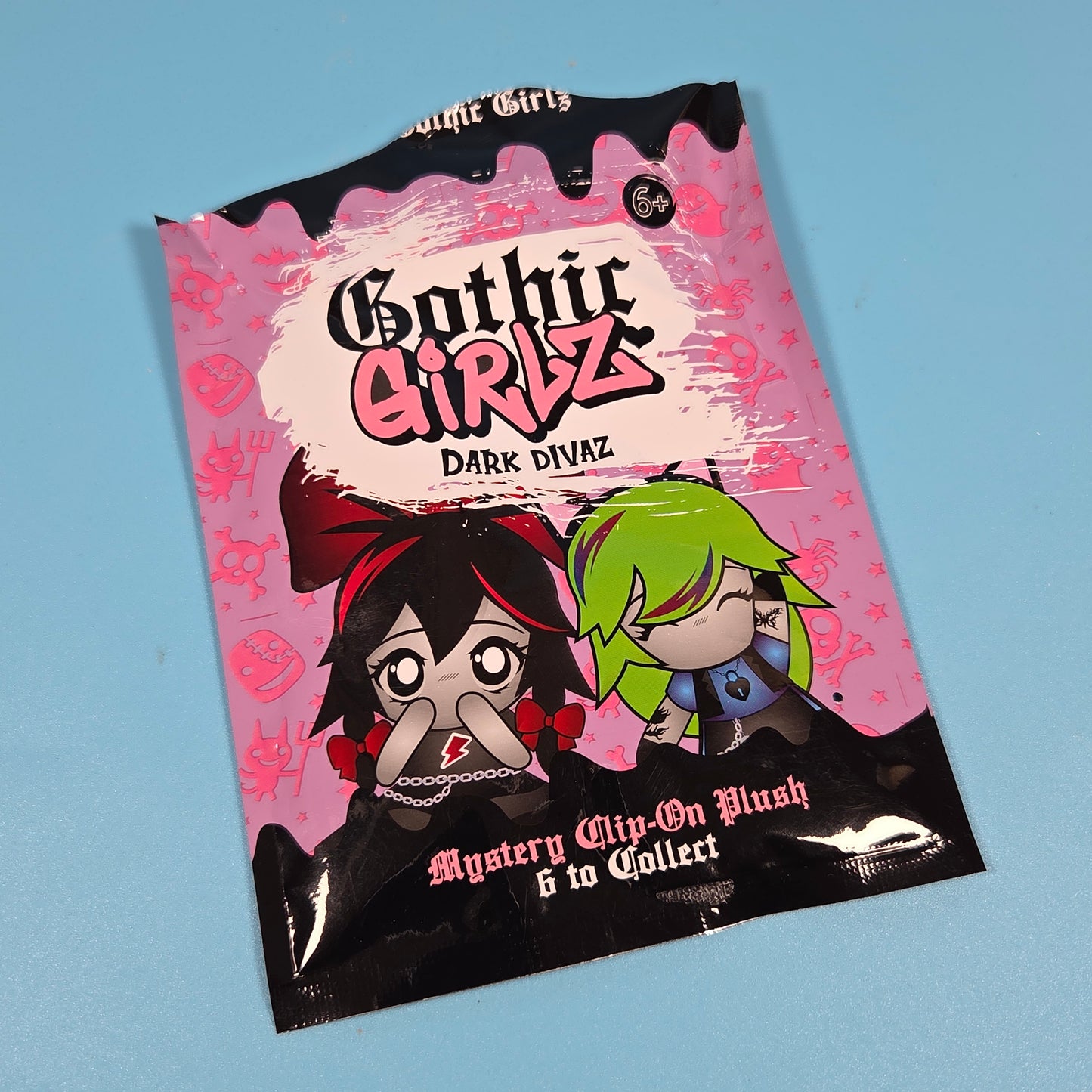 Gothic Girlz Clip-on Plush - Amethyst