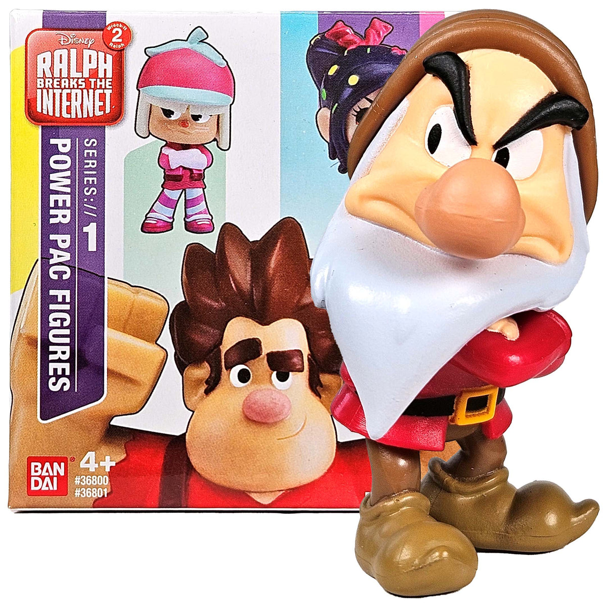 Wreck It Ralph Grumpy Face Disney Wreck-It Ralph 2 Power Pac Series 1 - Grumpy – Mini Mysterys