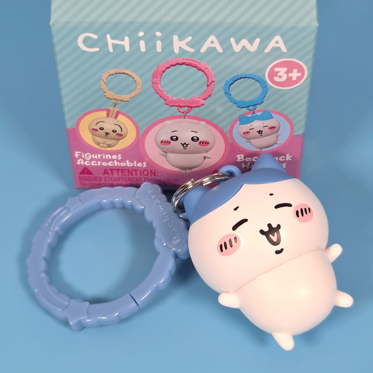 Just Toys Chiikawa Backpack Hangers - Hachiware (Jumping)