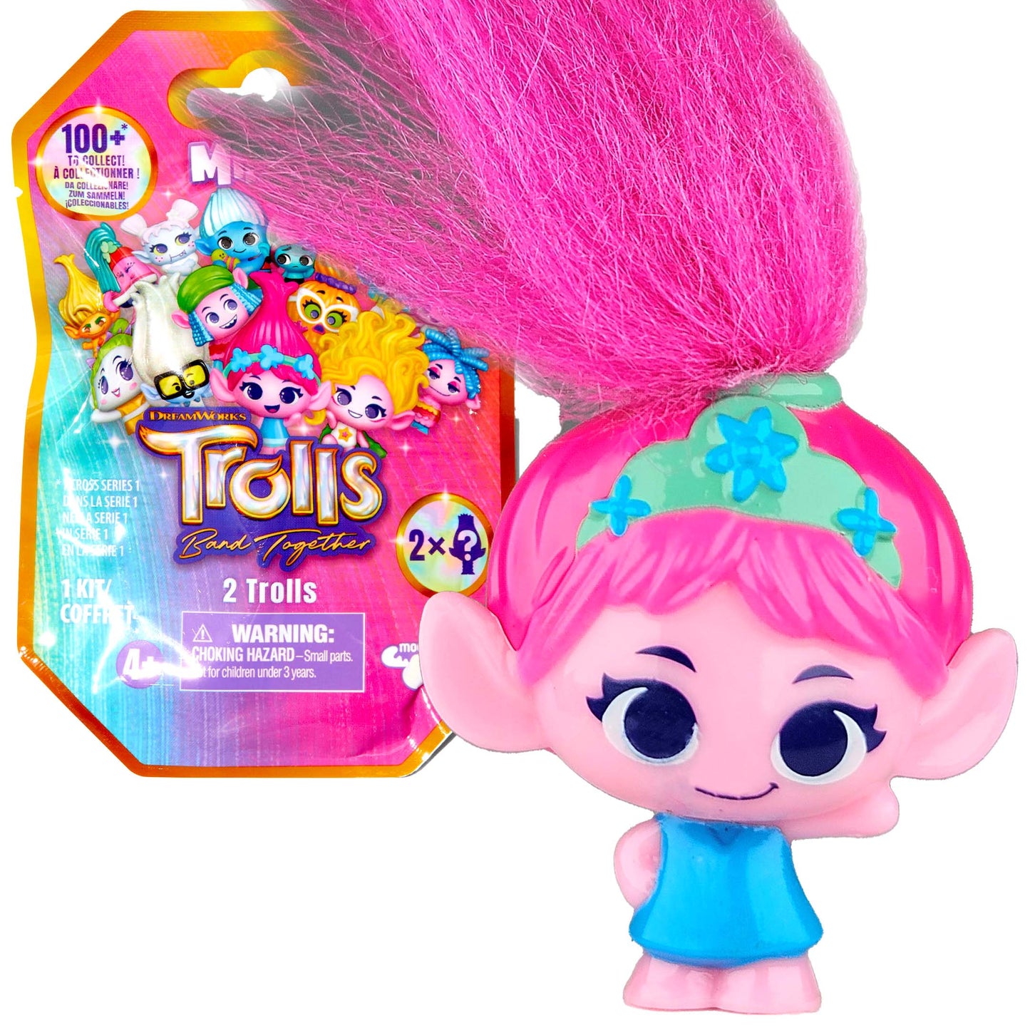 Trolls Band Together Mineez - Poppy (HairRageous Rare #02-01)