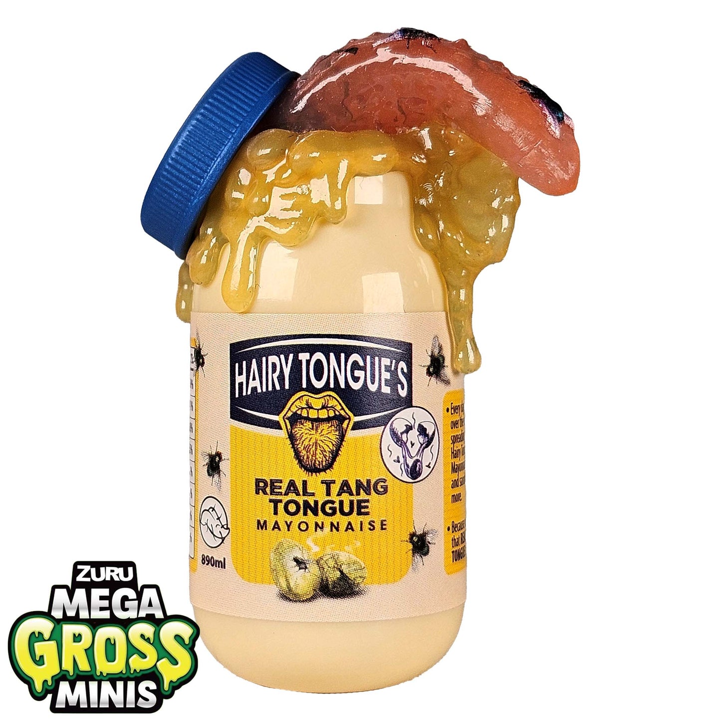 Mega Gross Minis Series 2 Miniatures - Hairy Tongues Mayonnaise