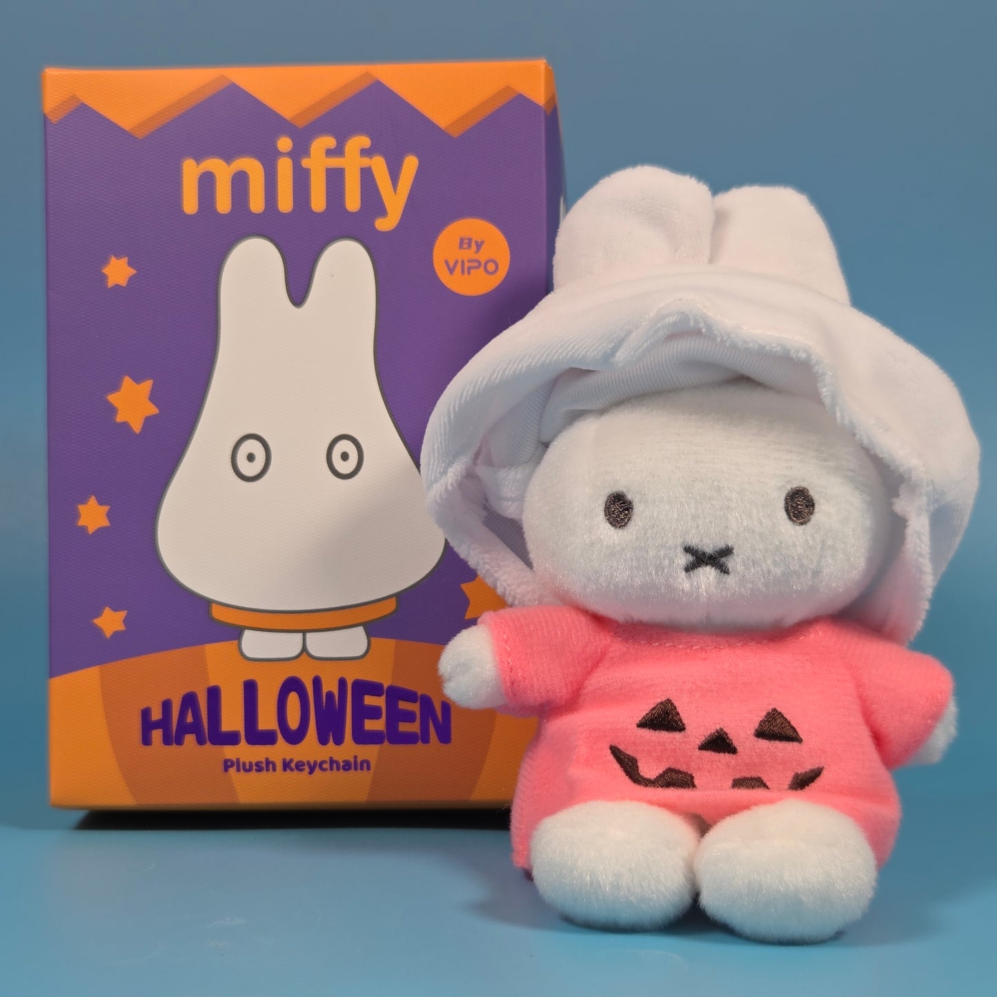 VIPO x Miffy Halloween Series Plush Keychain - Naughty Miffy