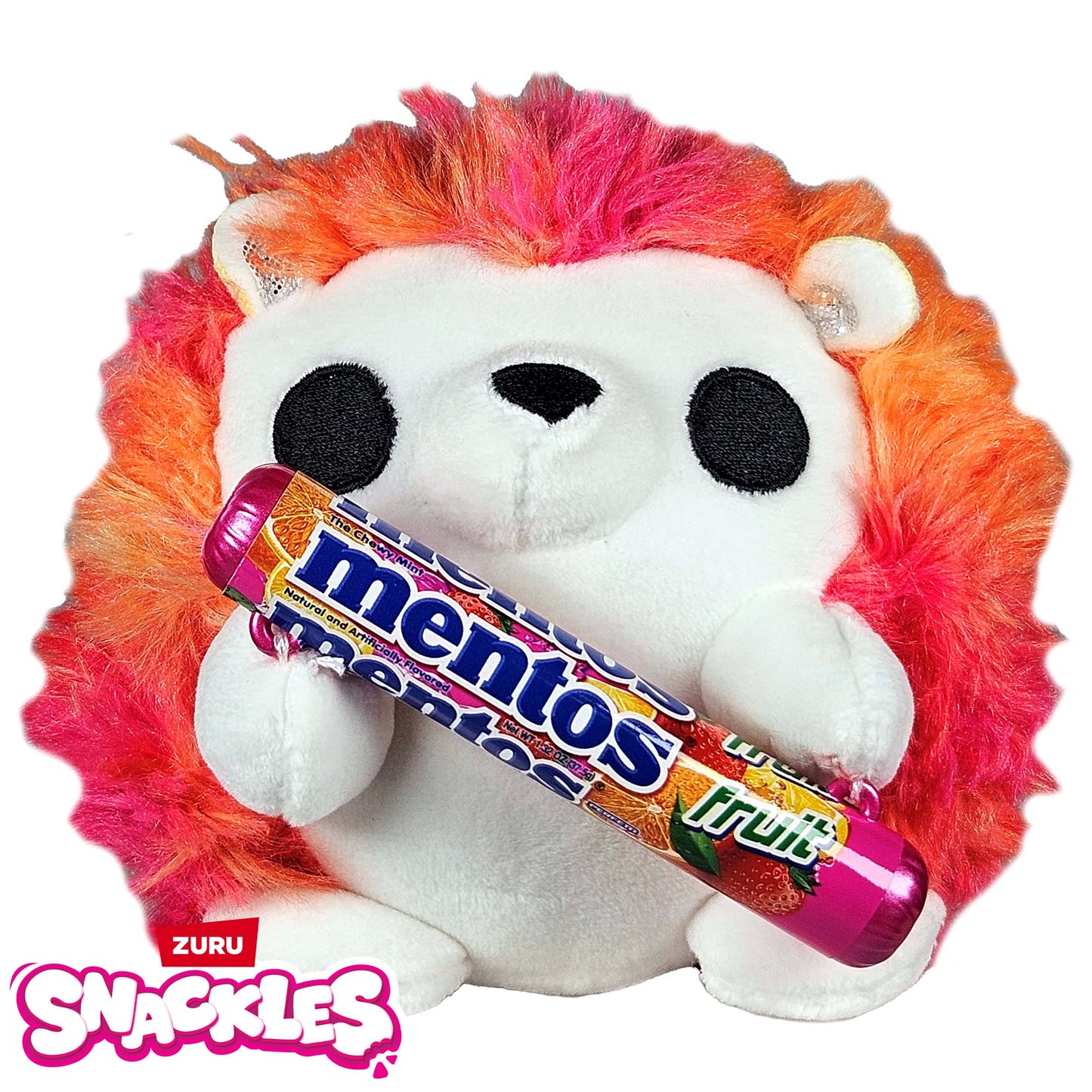 Zuru Snackles Series 2 Plushies - Heidi Hedgehog Mentos Fruits